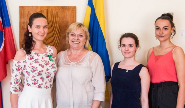 Our students awarded by the Mayor of Vrbové