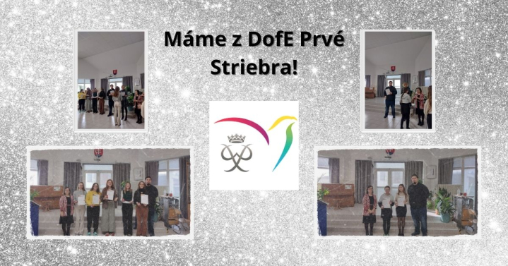 Máme Z DofE Prvé Striebra!