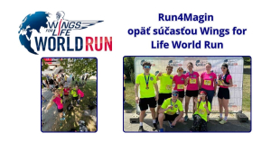 Run4Magin op&auml;ť s&uacute;časťou Wings for Life World Run
