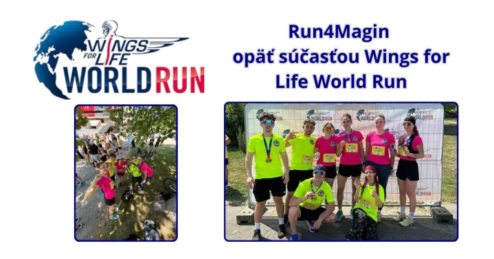 Run4Magin opäť súčasťou Wings for Life World Run