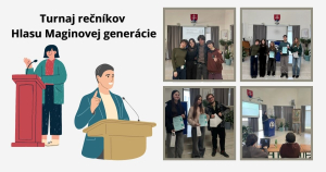 Turnaj rečn&iacute;kov Hlasu Maginovej gener&aacute;cie