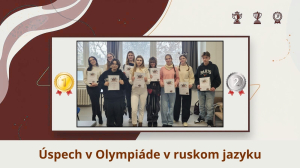 &Uacute;spe&scaron;n&aacute; reprezent&aacute;cia v krajskom kole olympi&aacute;dy v ruskom jazyku