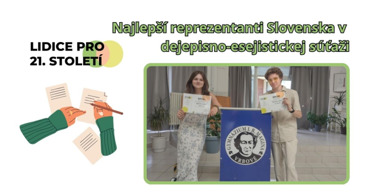 Najlepší reprezentanti Slovenska v dejepisno-esejistickej súťaži