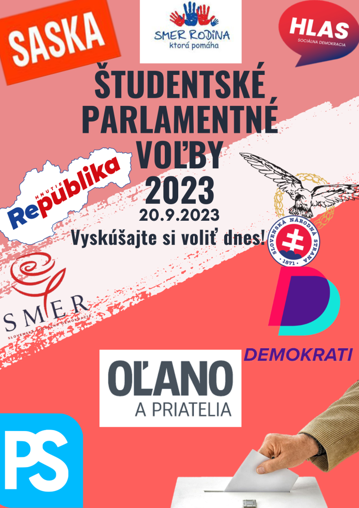 Simulované hlasovanie v parlamentných voľbách 2023