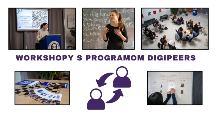 Workshopy s programom digiPEERS na našej škole