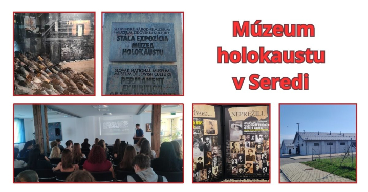 Študenti Gymnázia Jána Baltazára Magina navštívili Múzeum holokaustu v Seredi