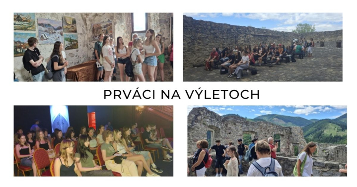 Prváci na výletoch