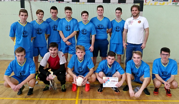Futsal district school championship of grammar students