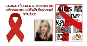 Na&scaron;a žiačka z&iacute;skala 3. miesto vo v&yacute;tvarnej s&uacute;ťaži Červen&eacute; stužky