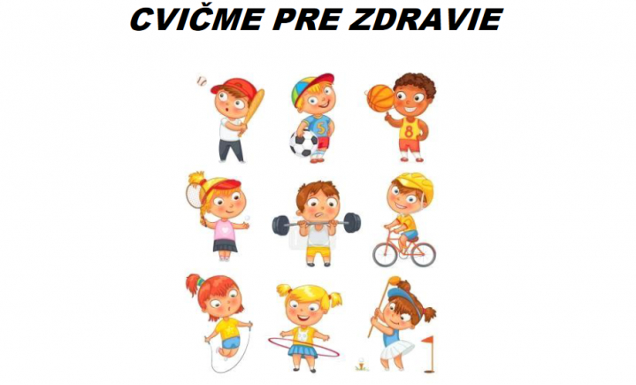 Cvičme pre zdravie - online