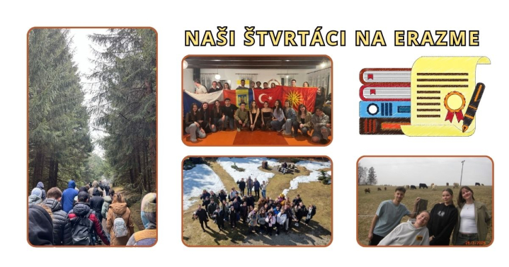 NAŠI ŠTVRTÁCI NA ERAZME