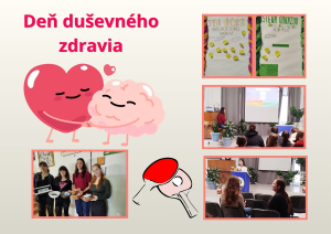 Svetov&yacute; deň du&scaron;evn&eacute;ho zdravia: Na&scaron;a &scaron;kola ako priestor podpory a porozumenia
