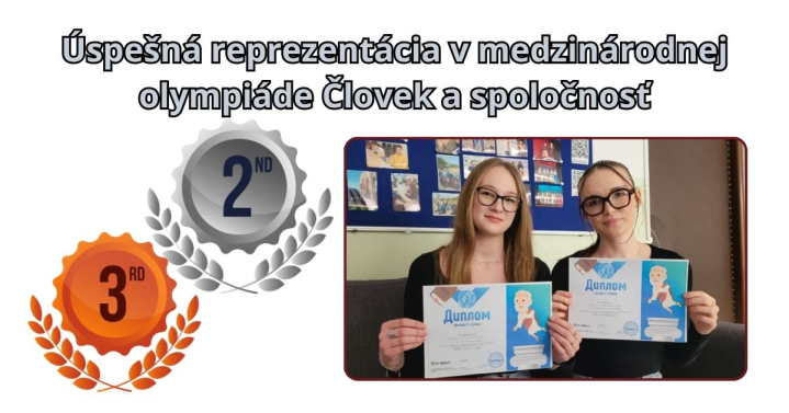 Úspešná reprezentácia v medzinárodnej olympiáde Človek a spoločnosť