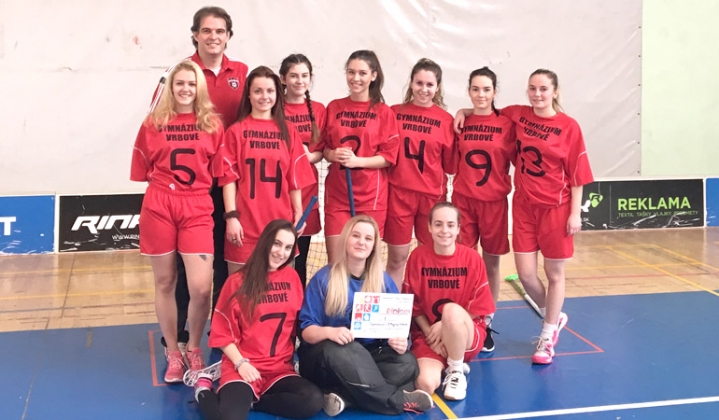 GIRLS WON THE FLOORBALL TOURNAMENT